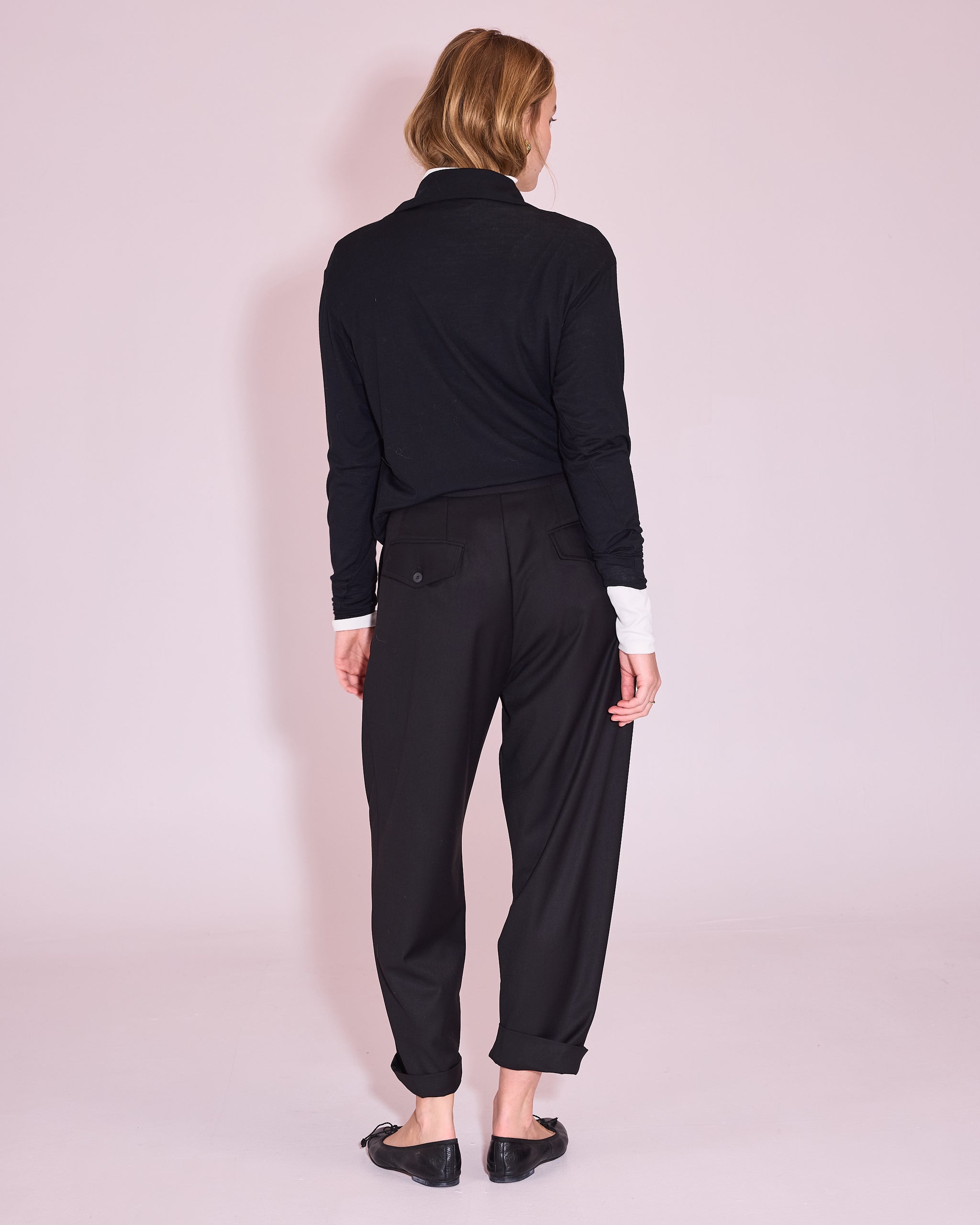 Jérome trousers in black