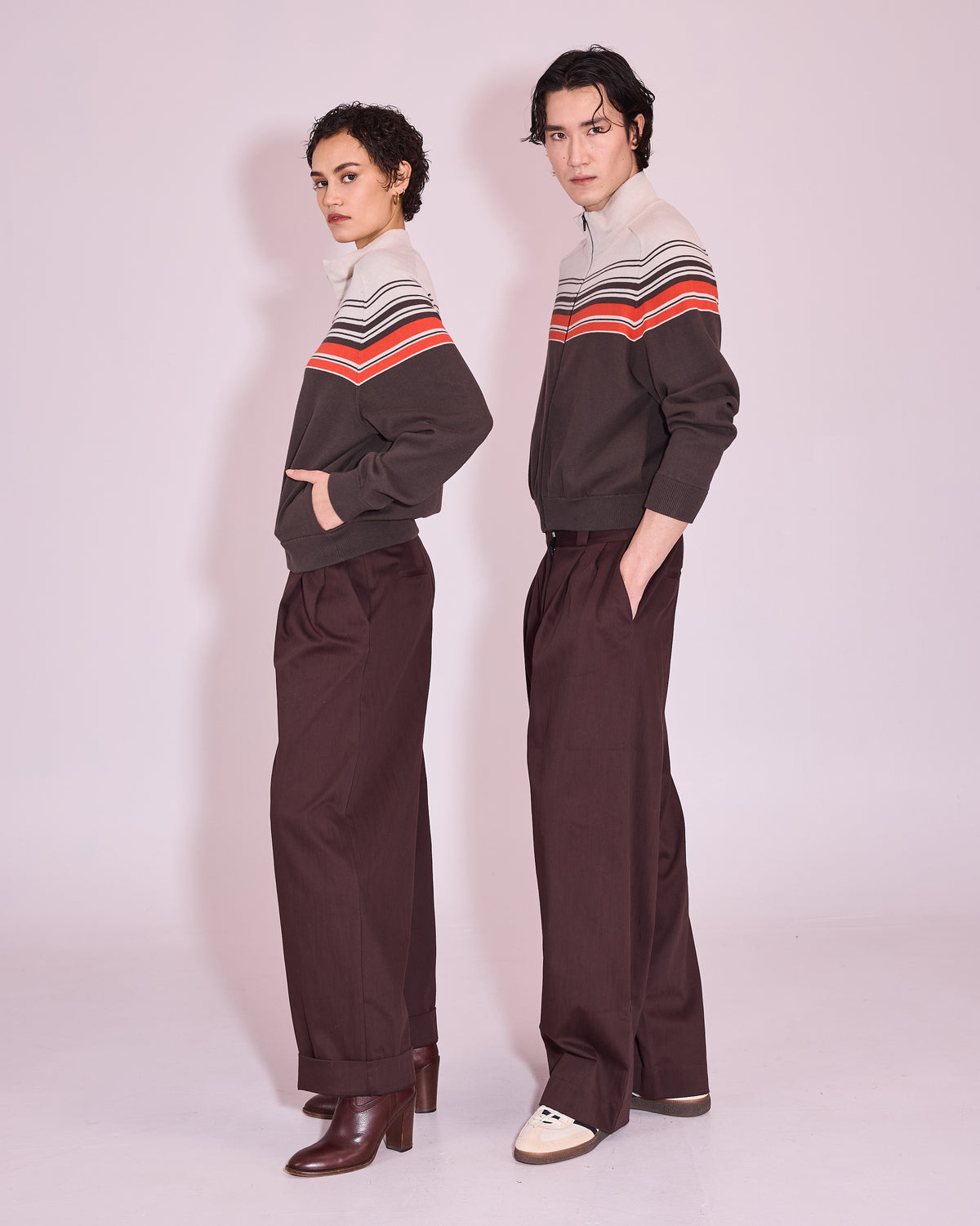 Harpo broek in dark chocolate