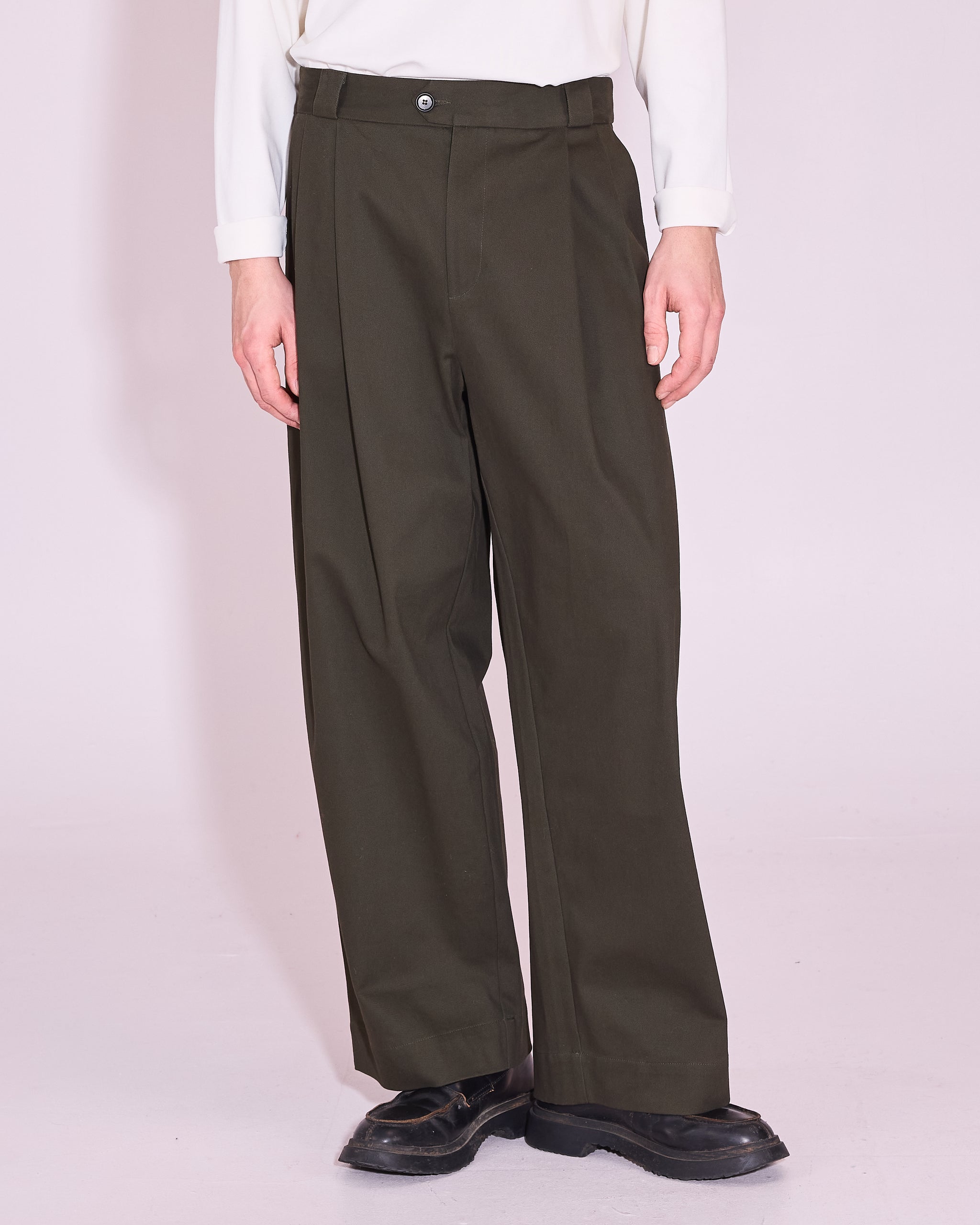 Justo broek in winter moss