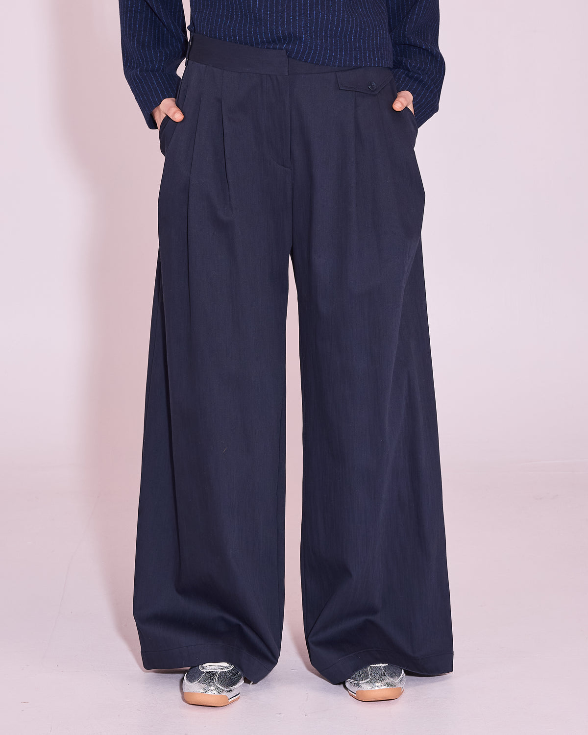 Guy broek in midnight blue
