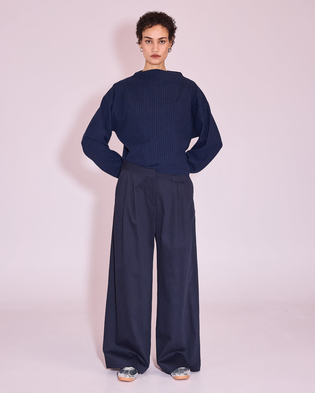 Guy broek in midnight blue