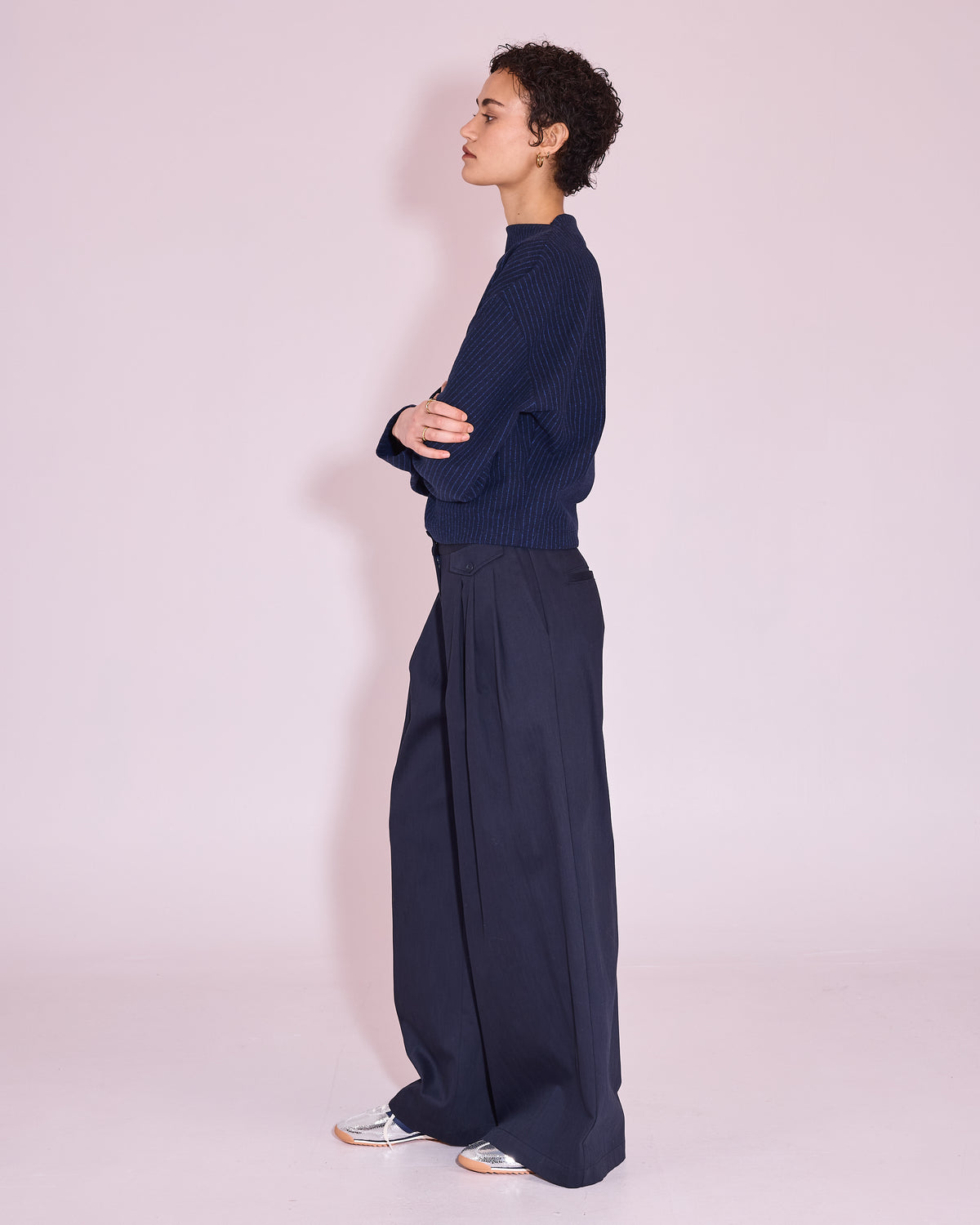 Guy broek in midnight blue