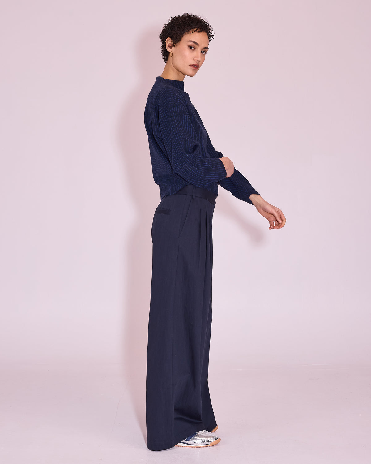 Guy broek in midnight blue
