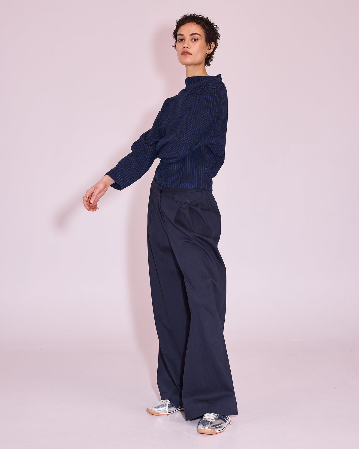 Guy broek in midnight blue