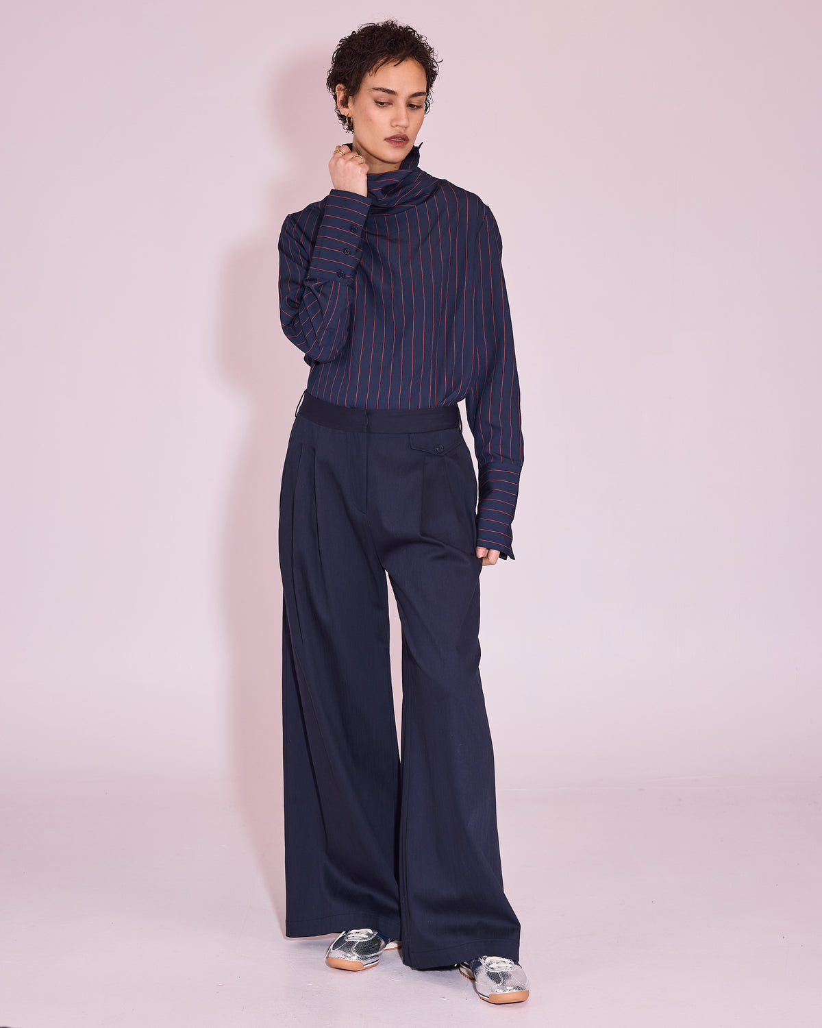 Guy broek in midnight blue