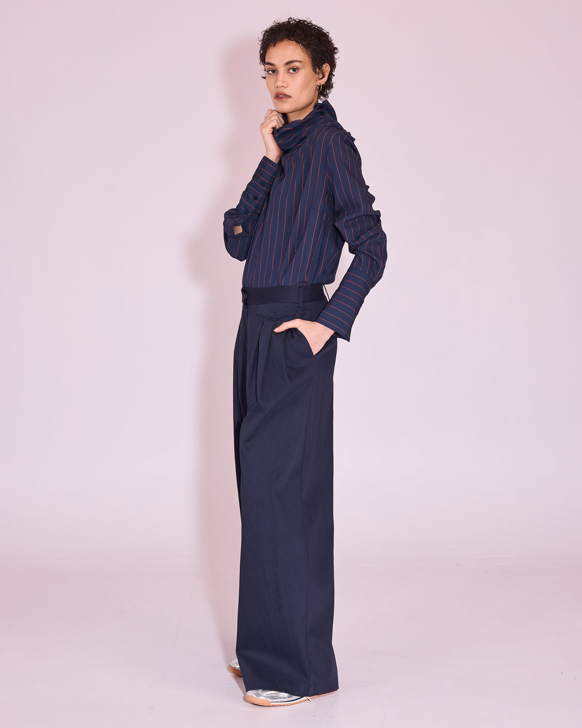 Guy broek in midnight blue