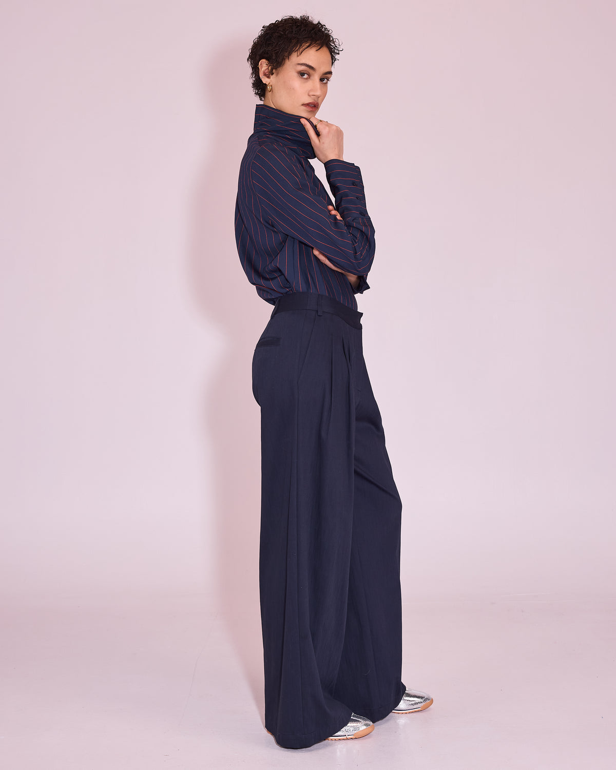Guy broek in midnight blue