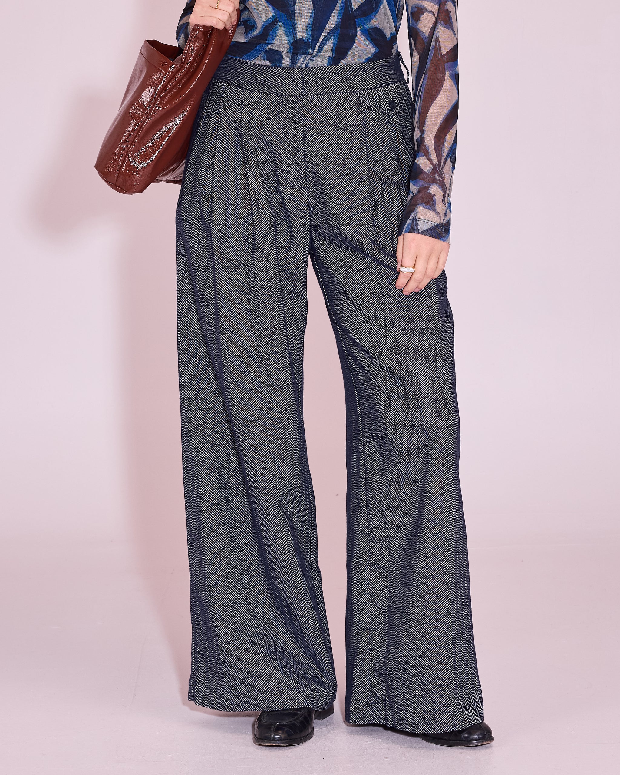 Guy broek in academy blue