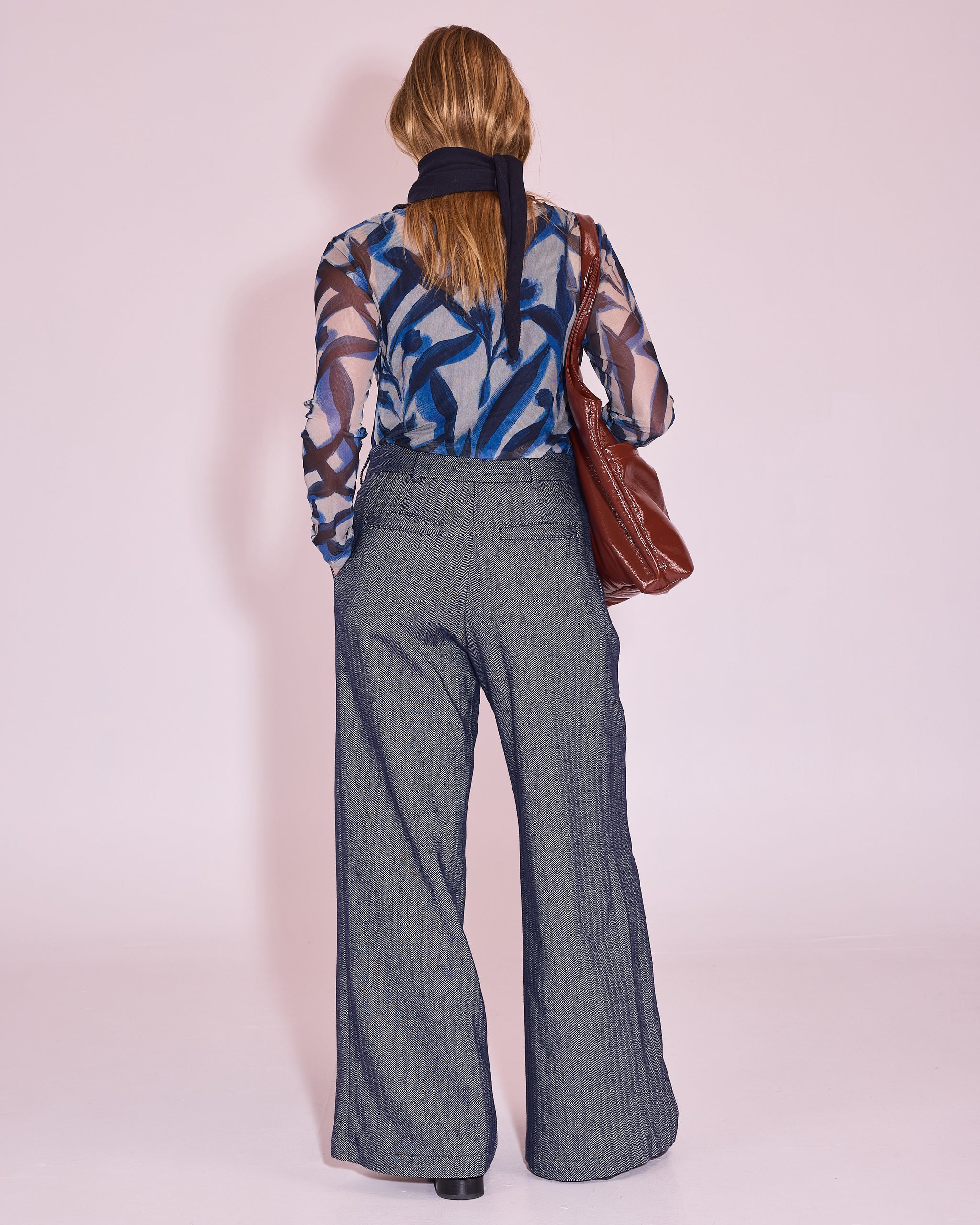 Guy broek in academy blue