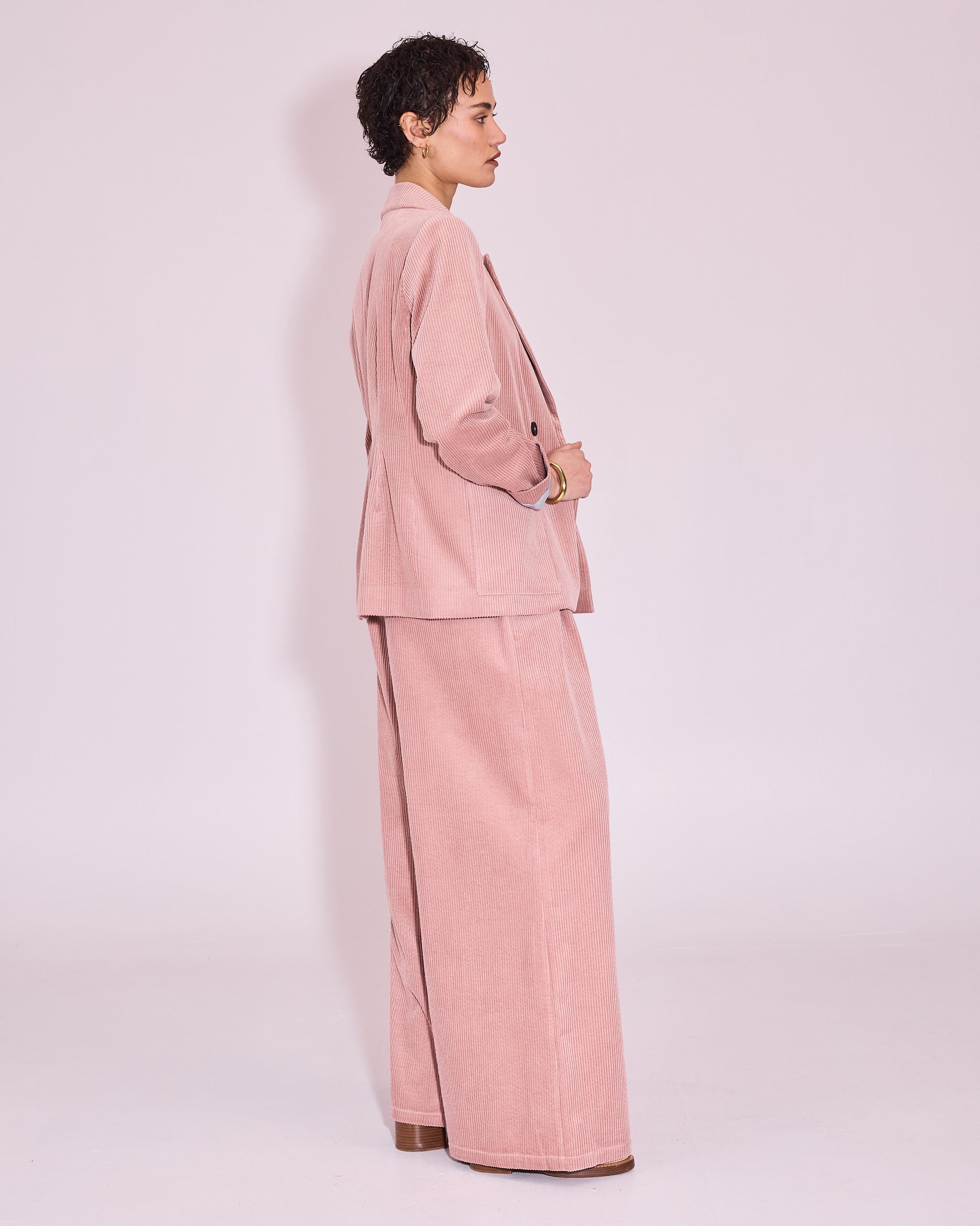 Hardy broek in old rose corduroy