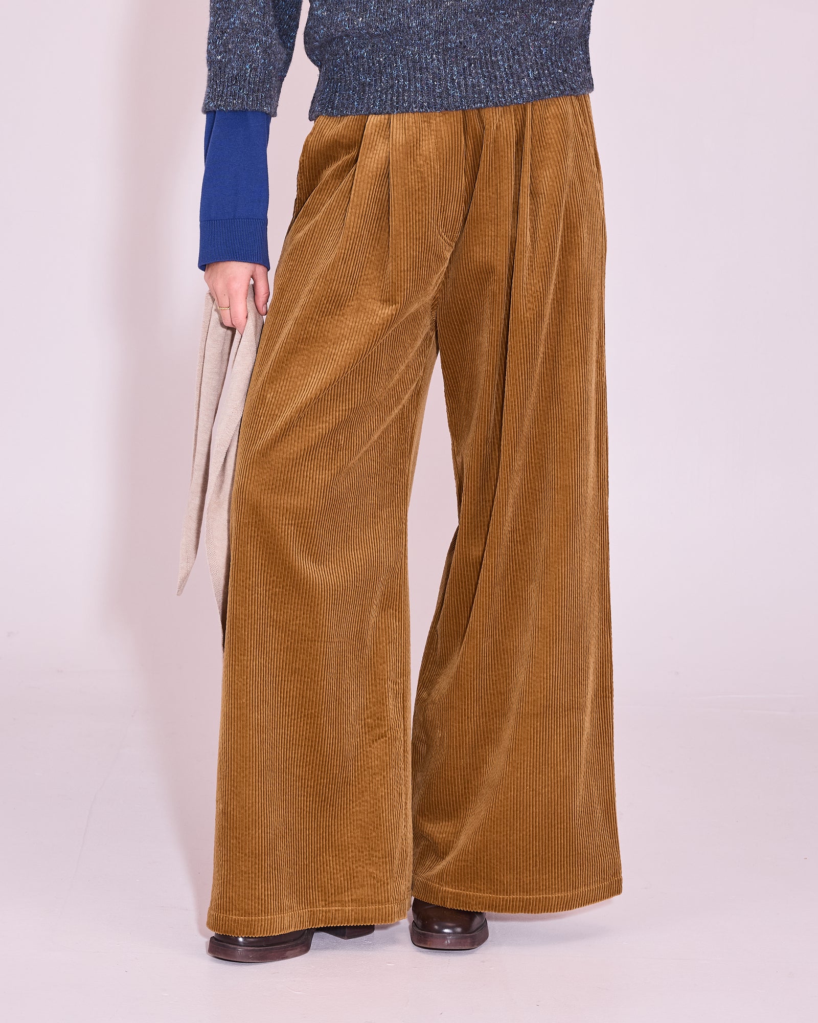 Hardy broek in golden brown corduroy