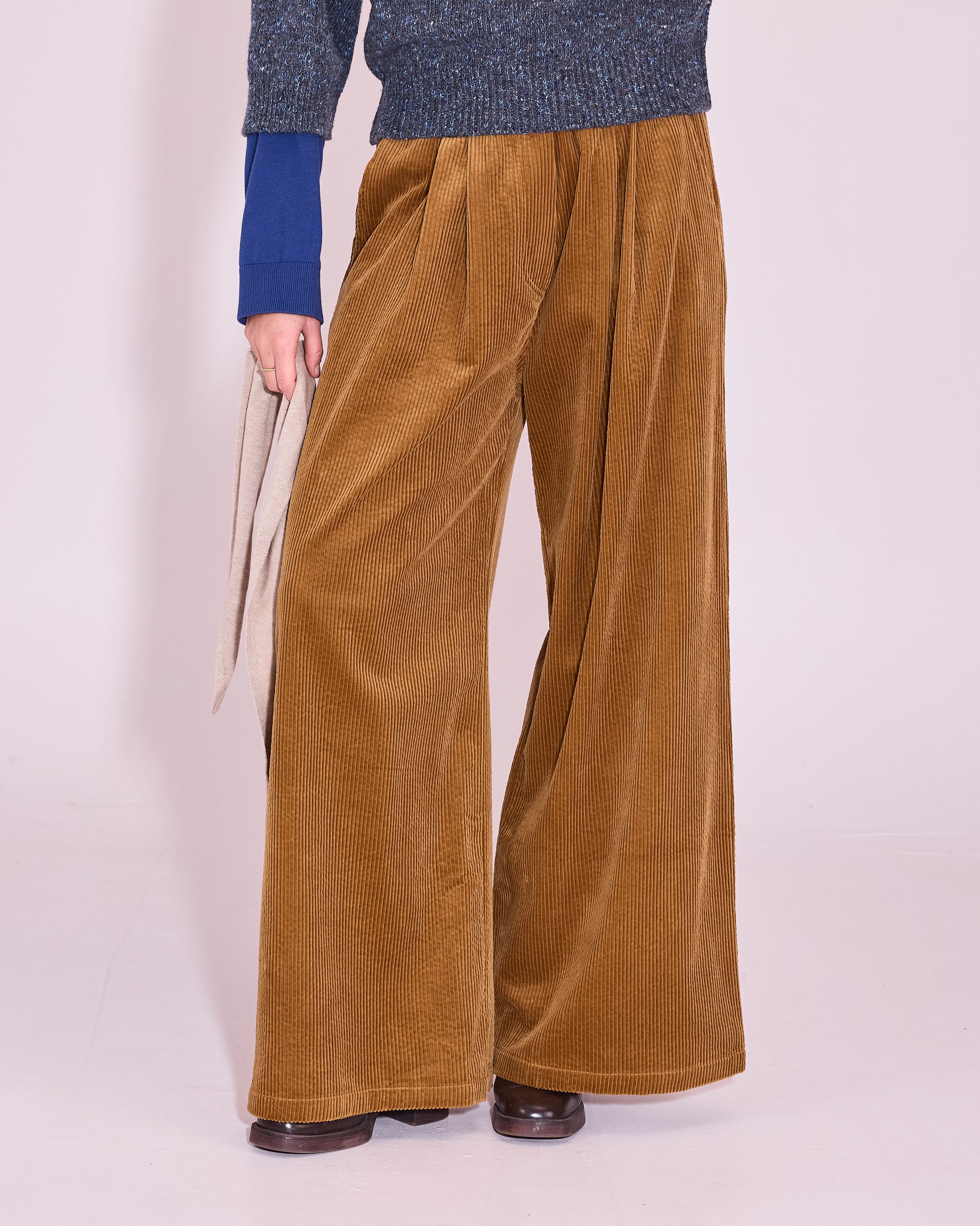 Hardy broek in golden brown corduroy
