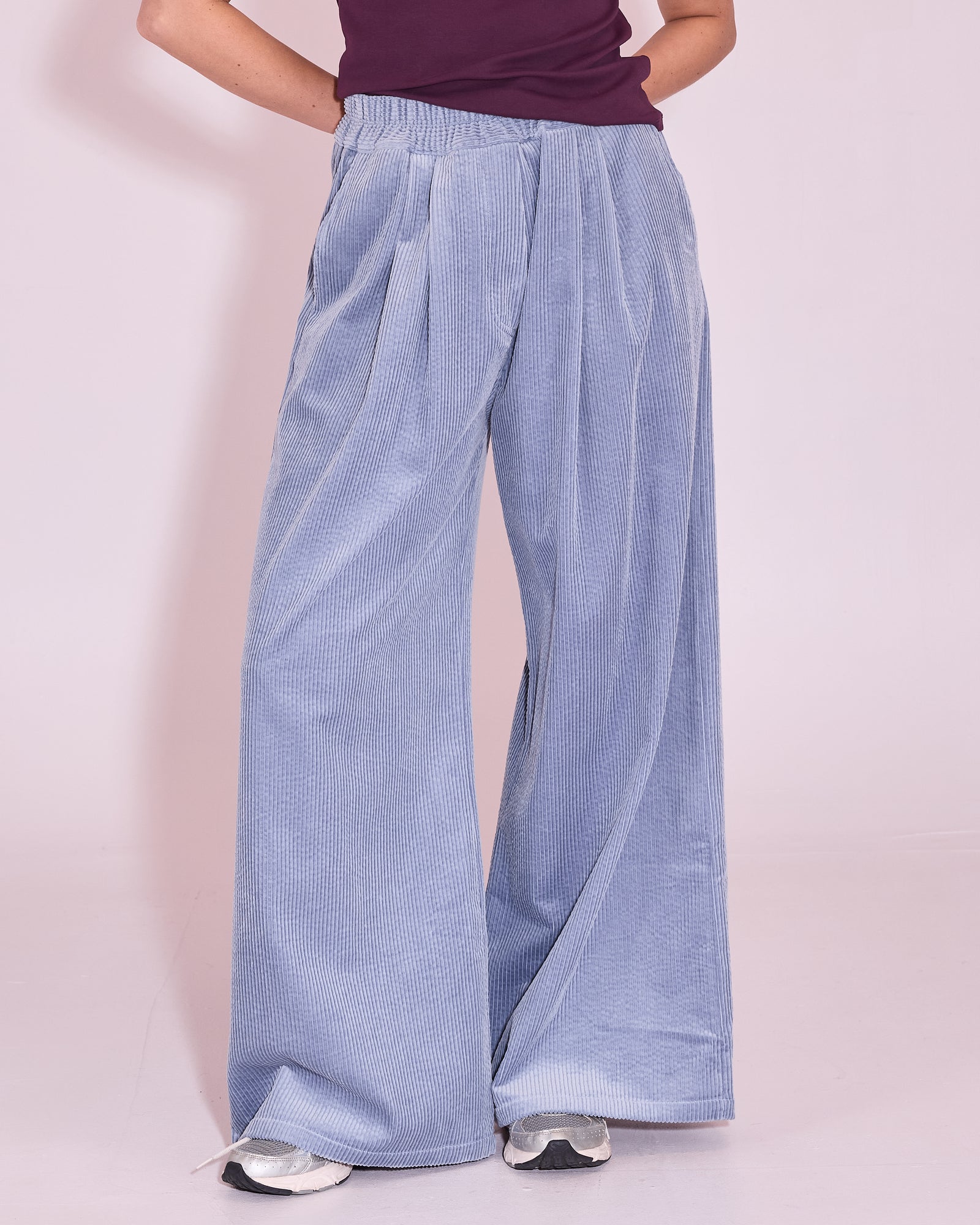 Hardy broek in grey dawn corduroy