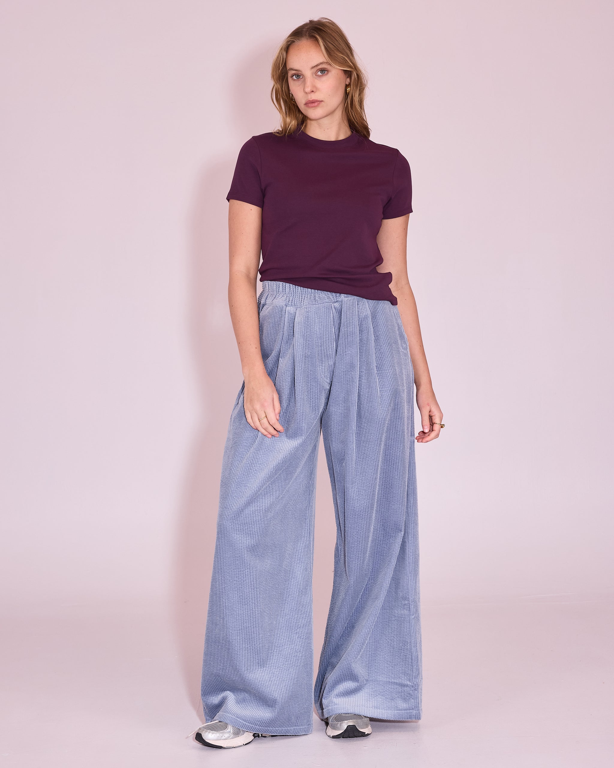 Hardy broek in grey dawn corduroy