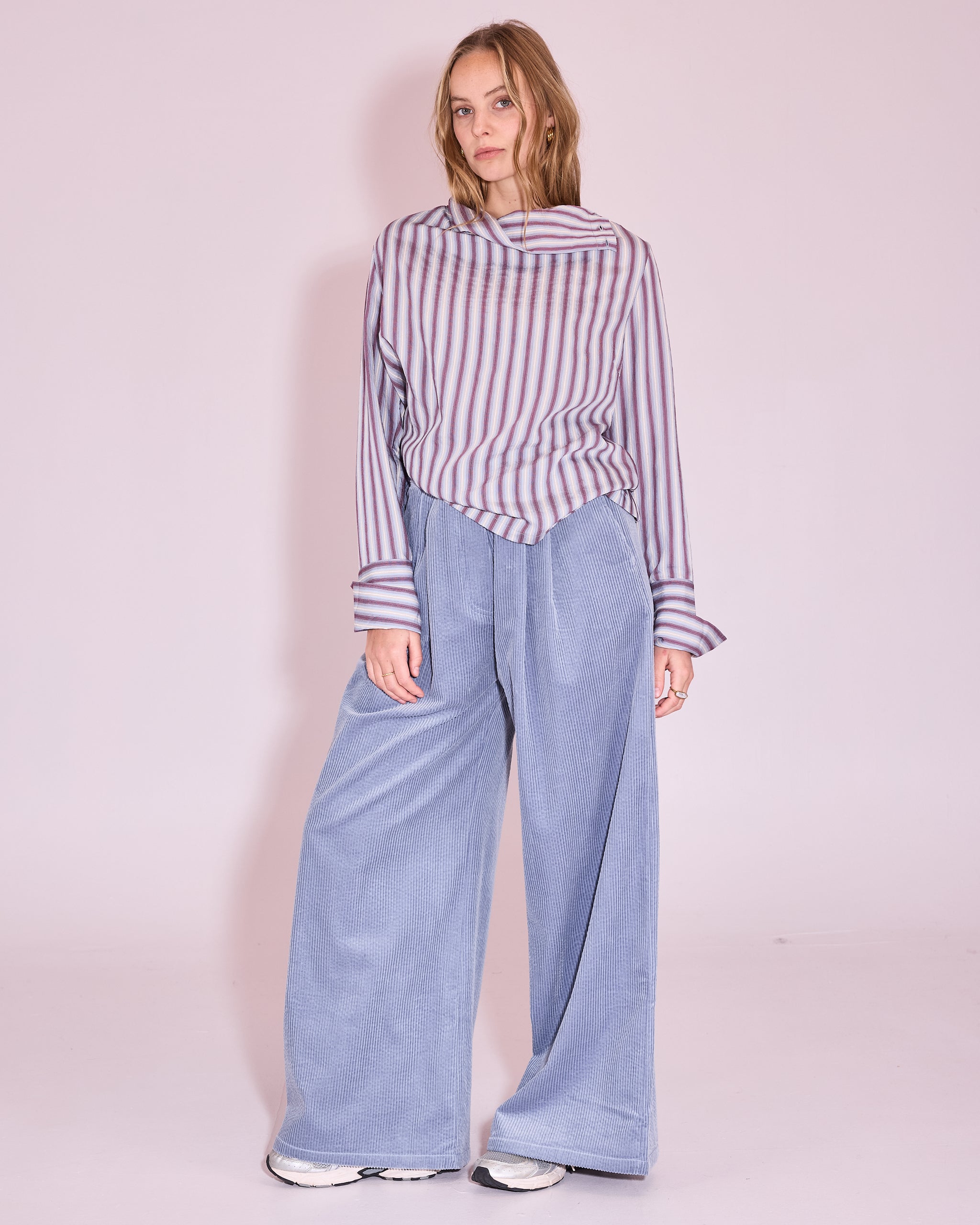 Hardy broek in grey dawn corduroy
