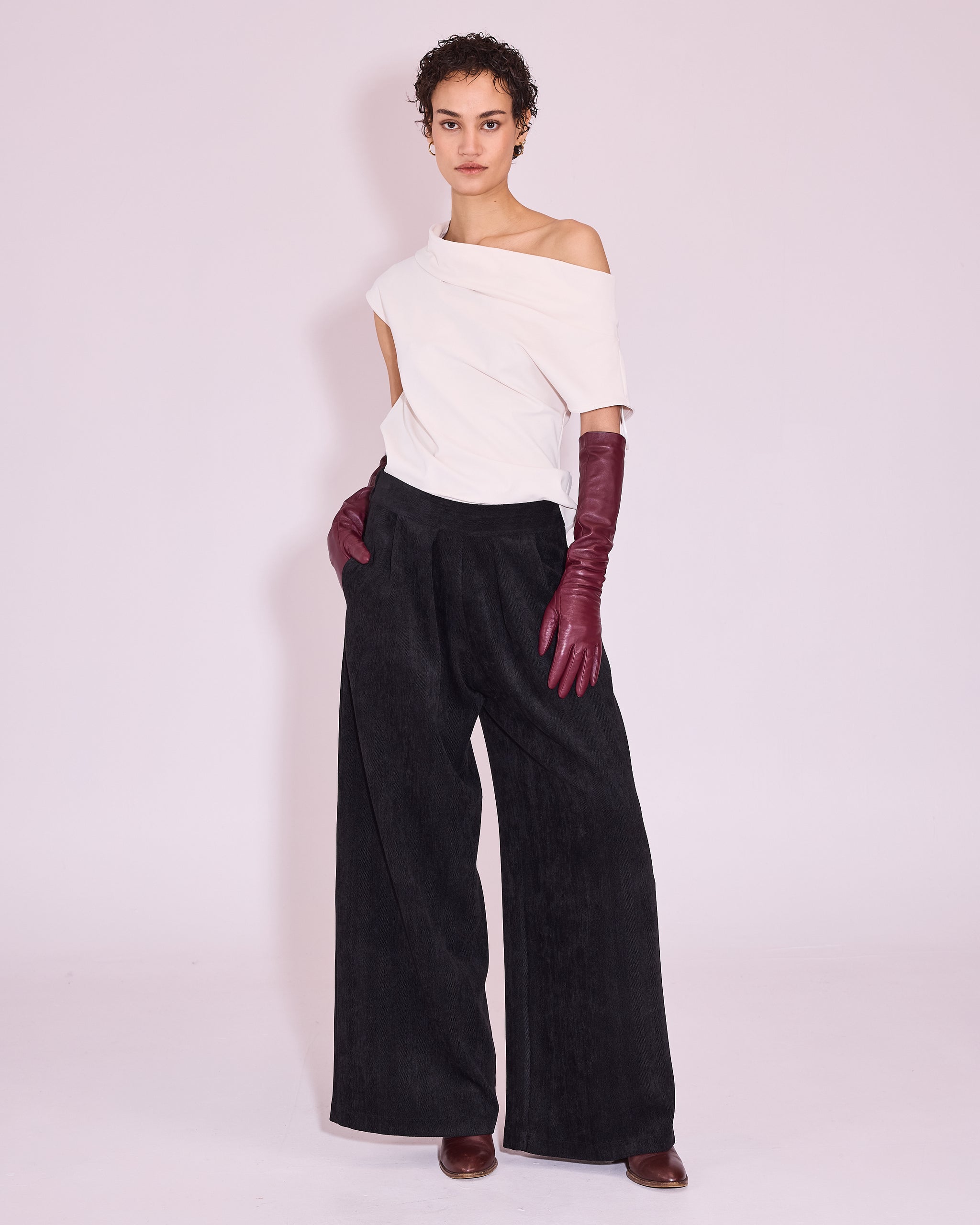 Egbert broek in black