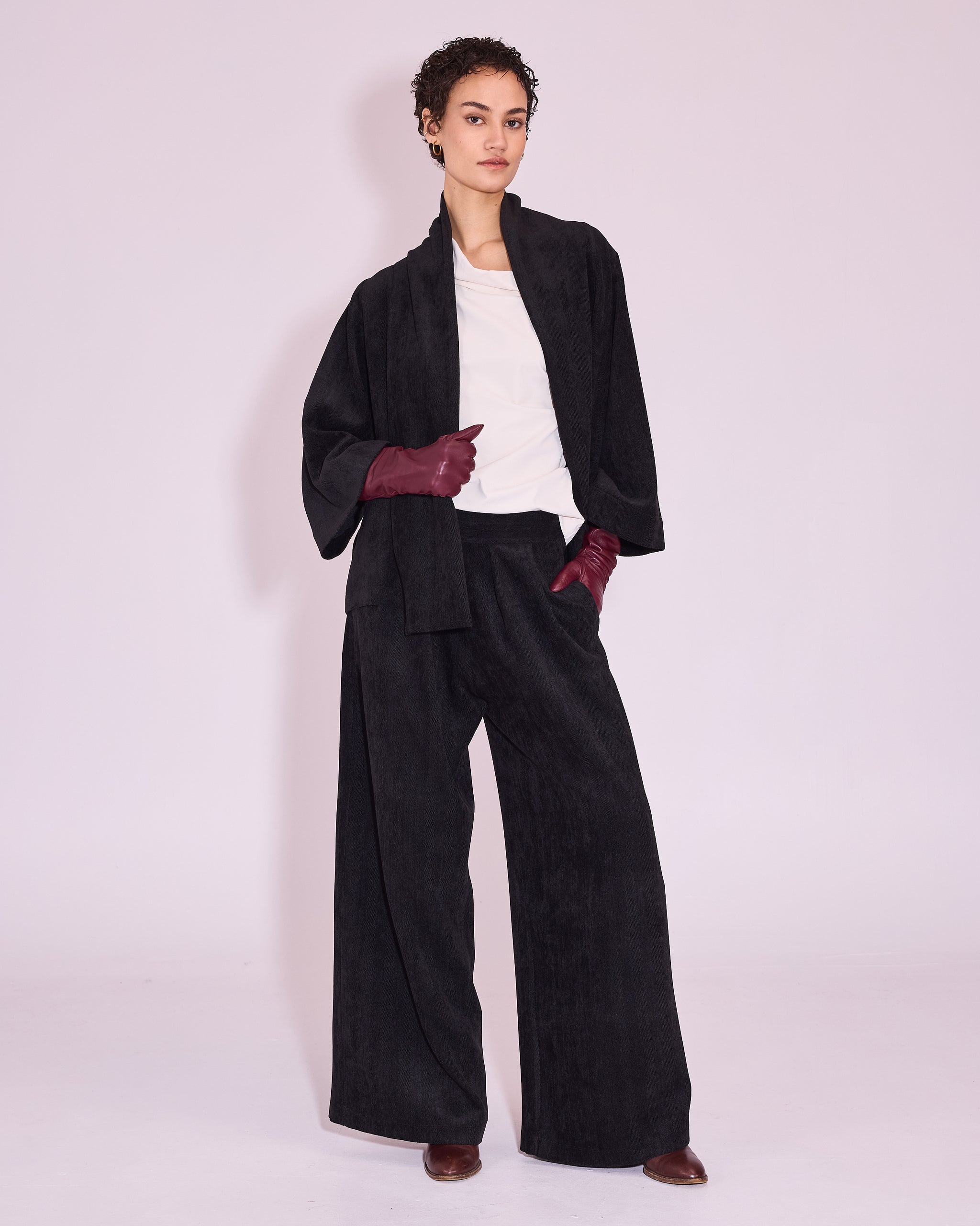 Egbert broek in black