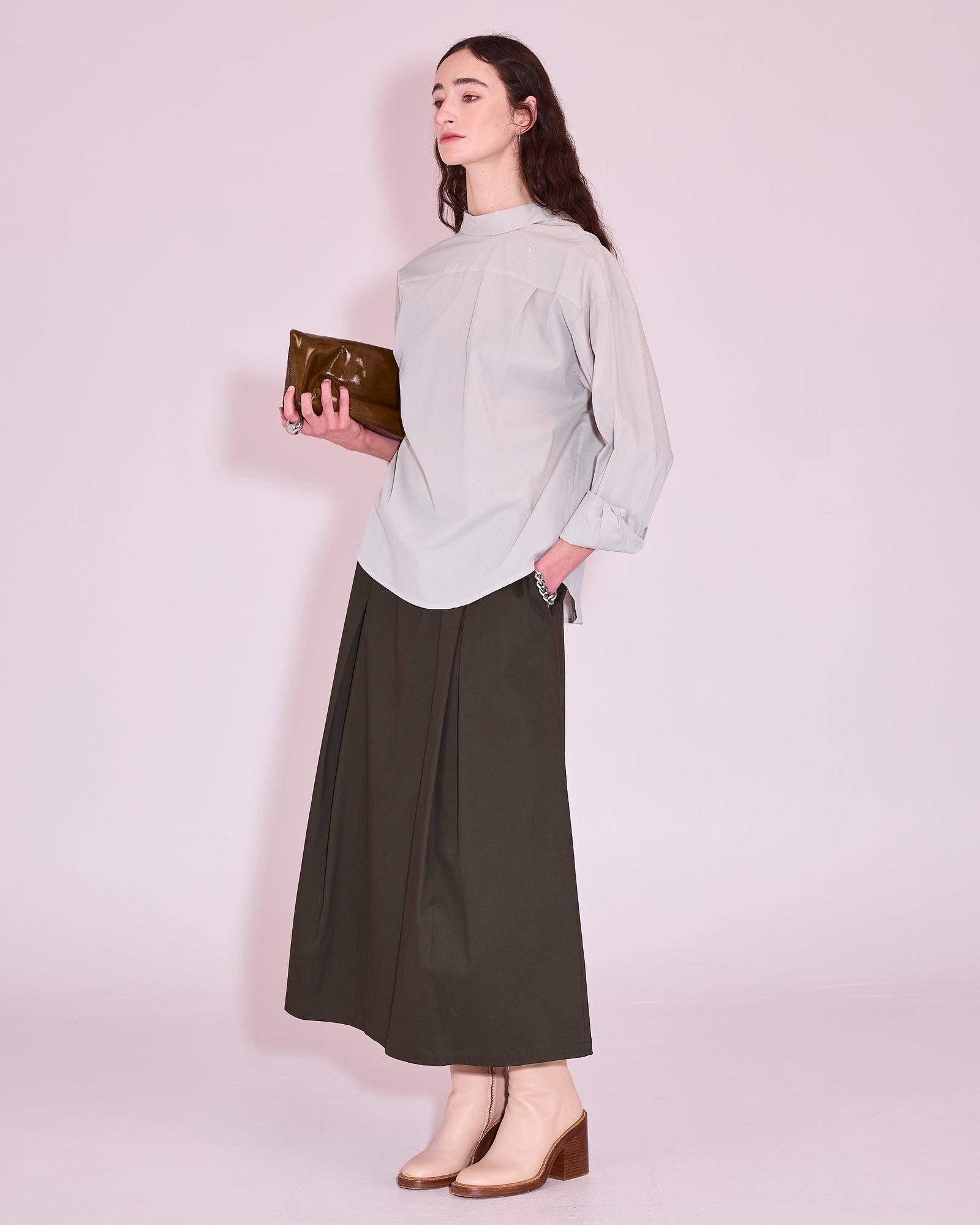 Joplin skirt in winter moss