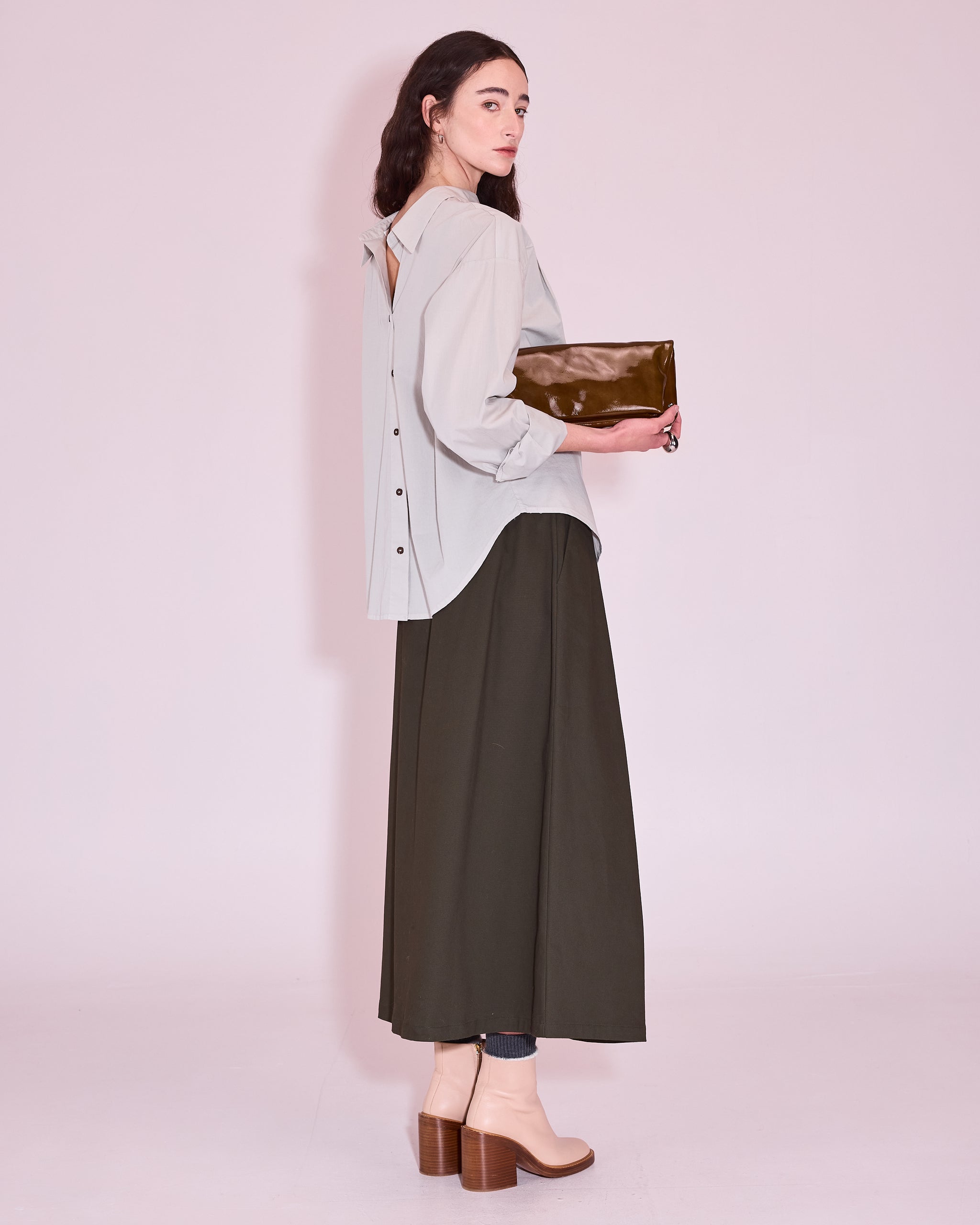 Joplin skirt in winter moss