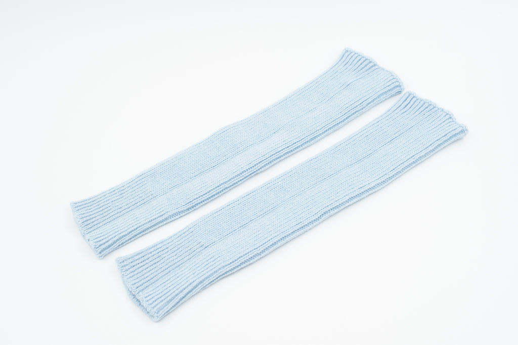 Warren sky blue leg and warm warmers