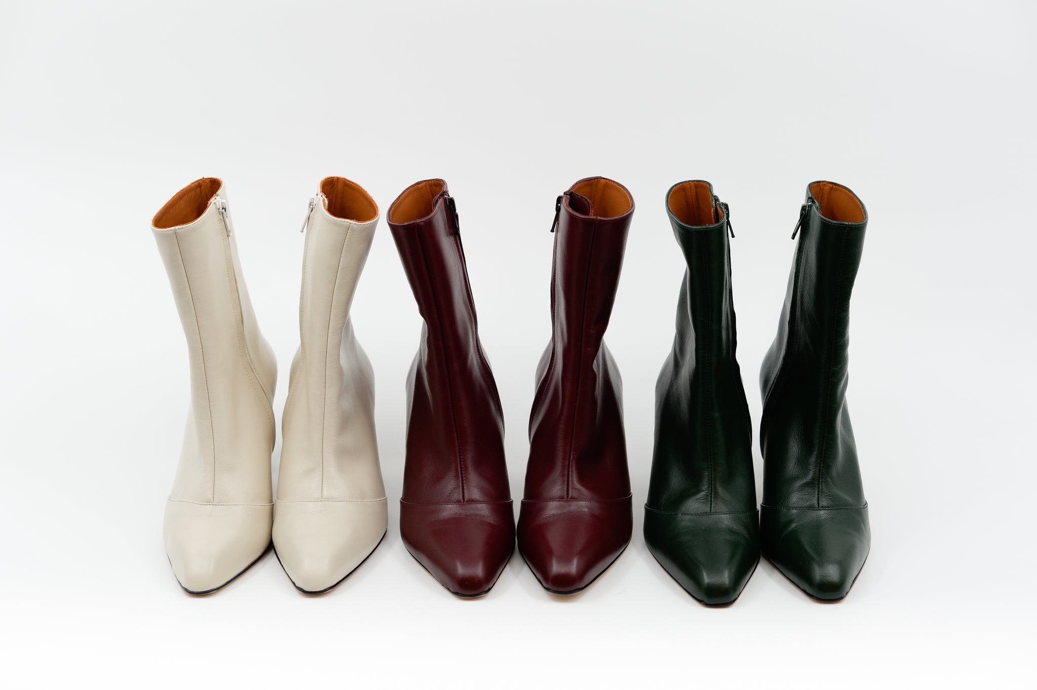 Elize Stiefel in Elfenbein