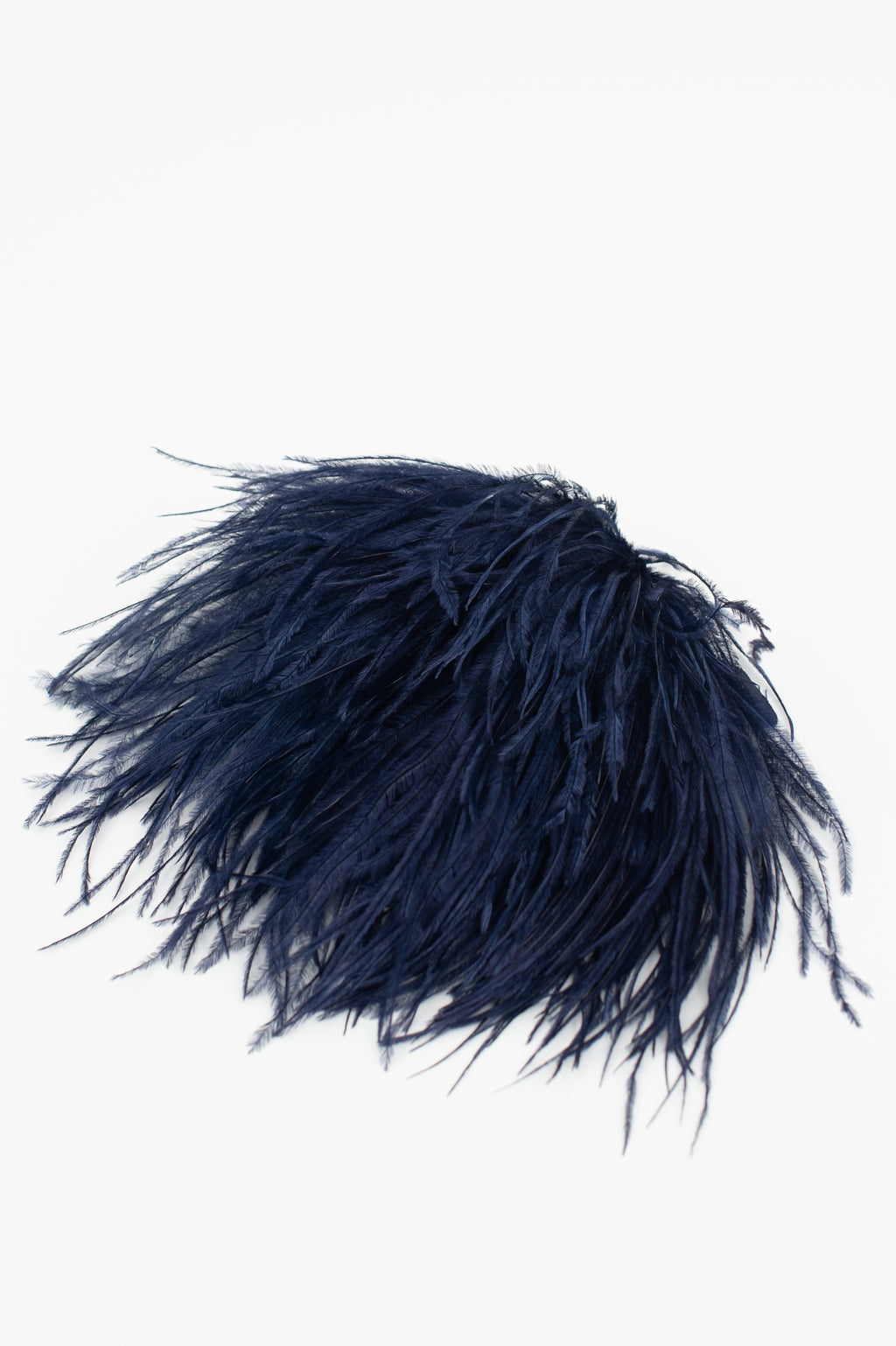 Zaza feathers brooche in indigo