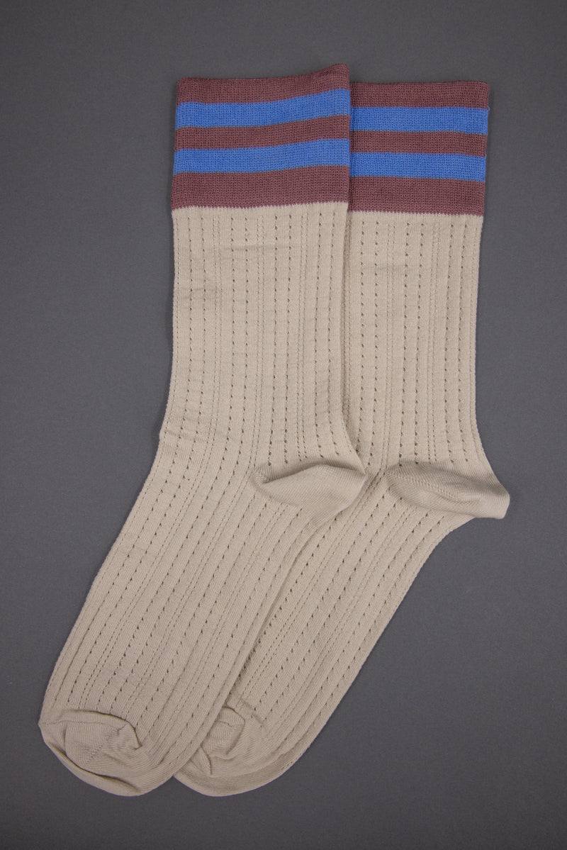 Gerco multi sand coloured sock