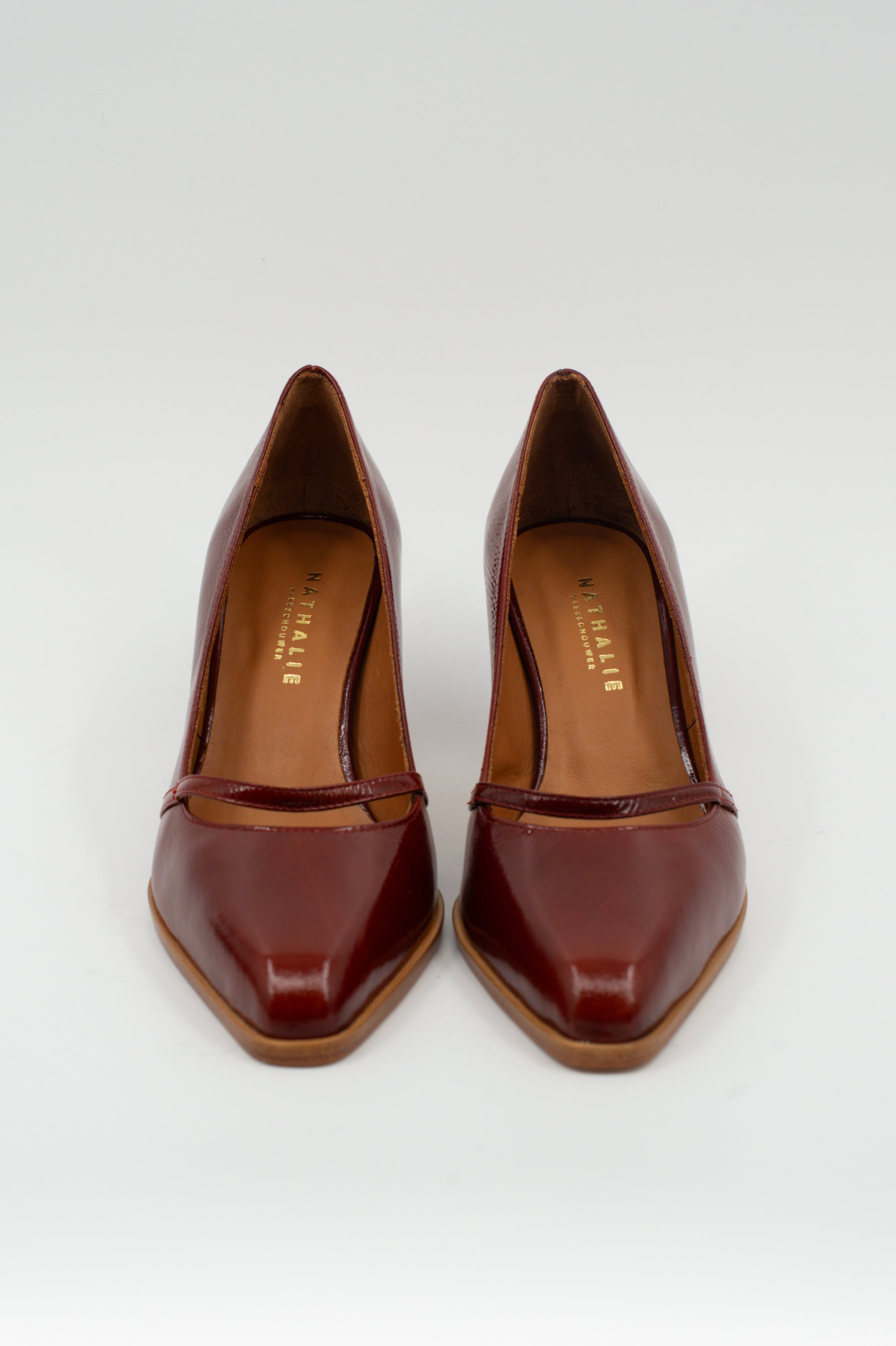 Cognac-Pumps „Daggie“