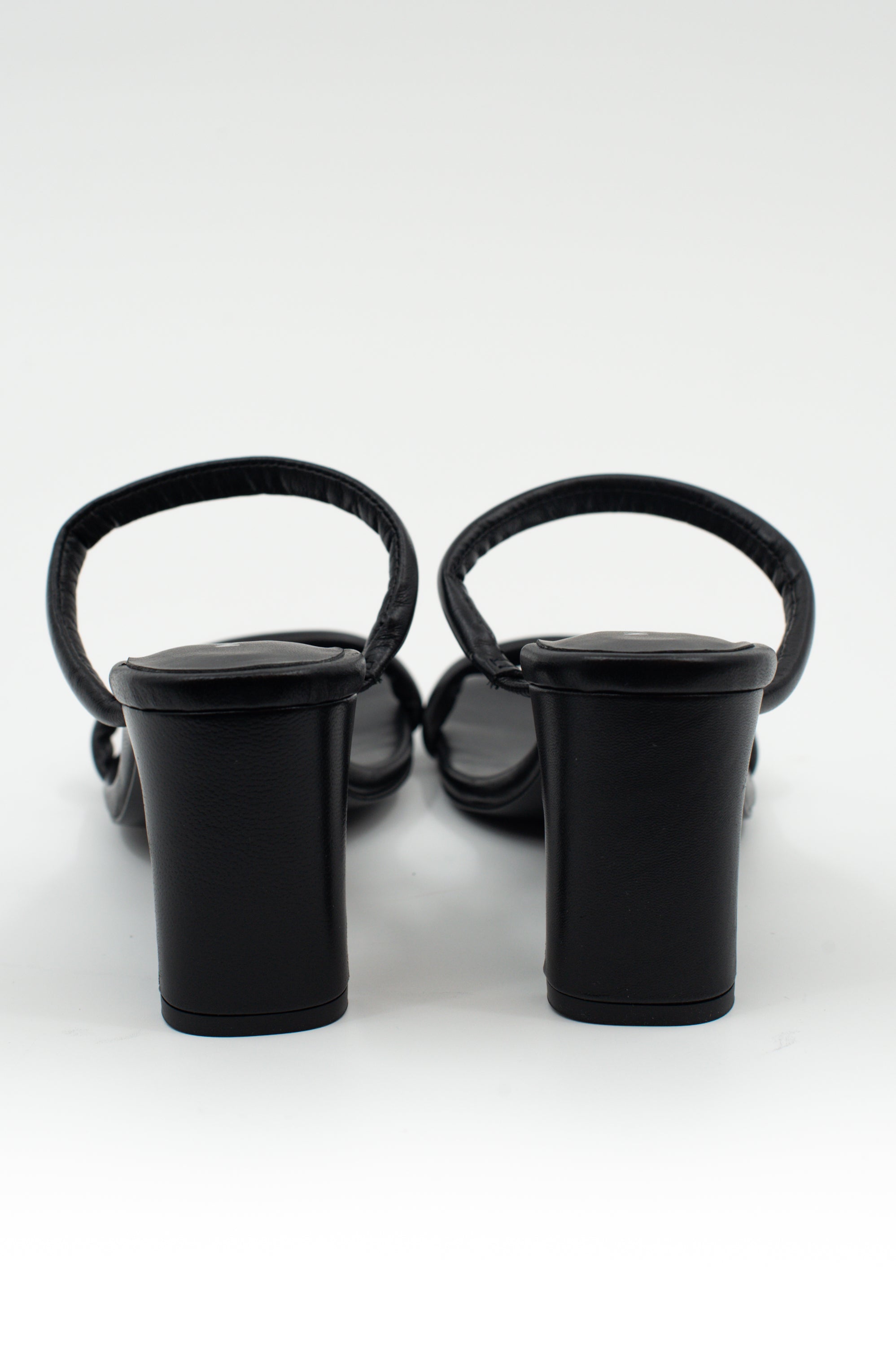 Schwarze Sandale Dro