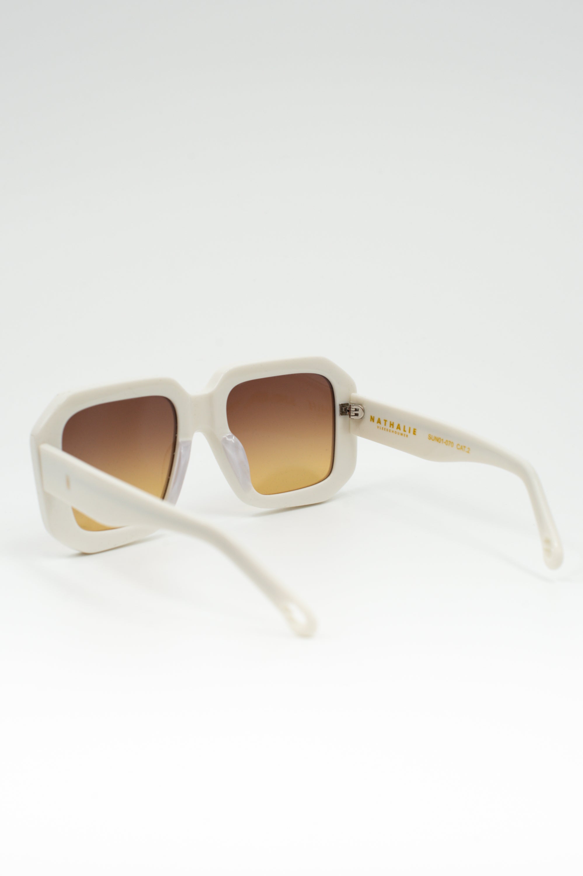 Onassis Sonnenbrille creme/gelb