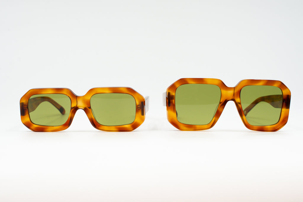 Jackie sunglasses in light tortoise /olive