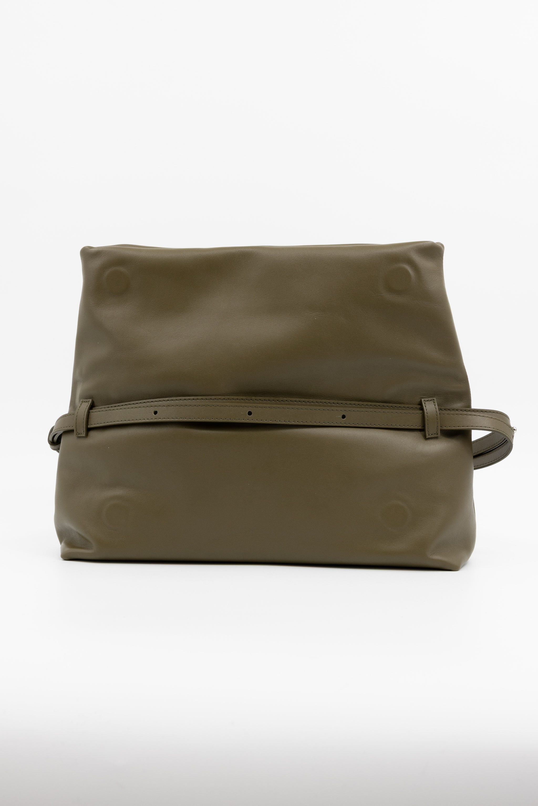 Gennaro handtas in olive