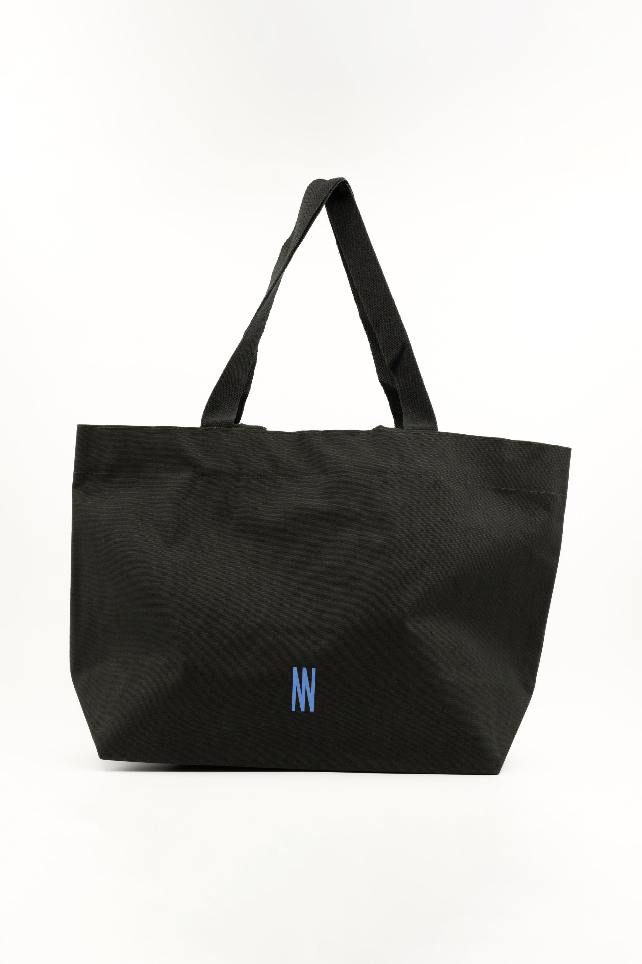 Maxi shopper in black olive