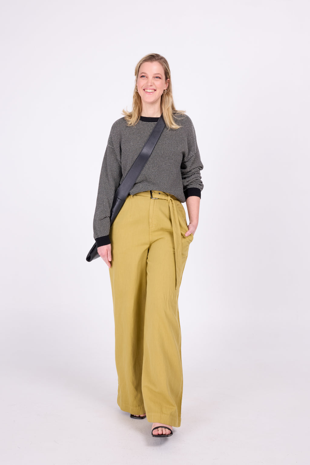 Dounia olive trousers