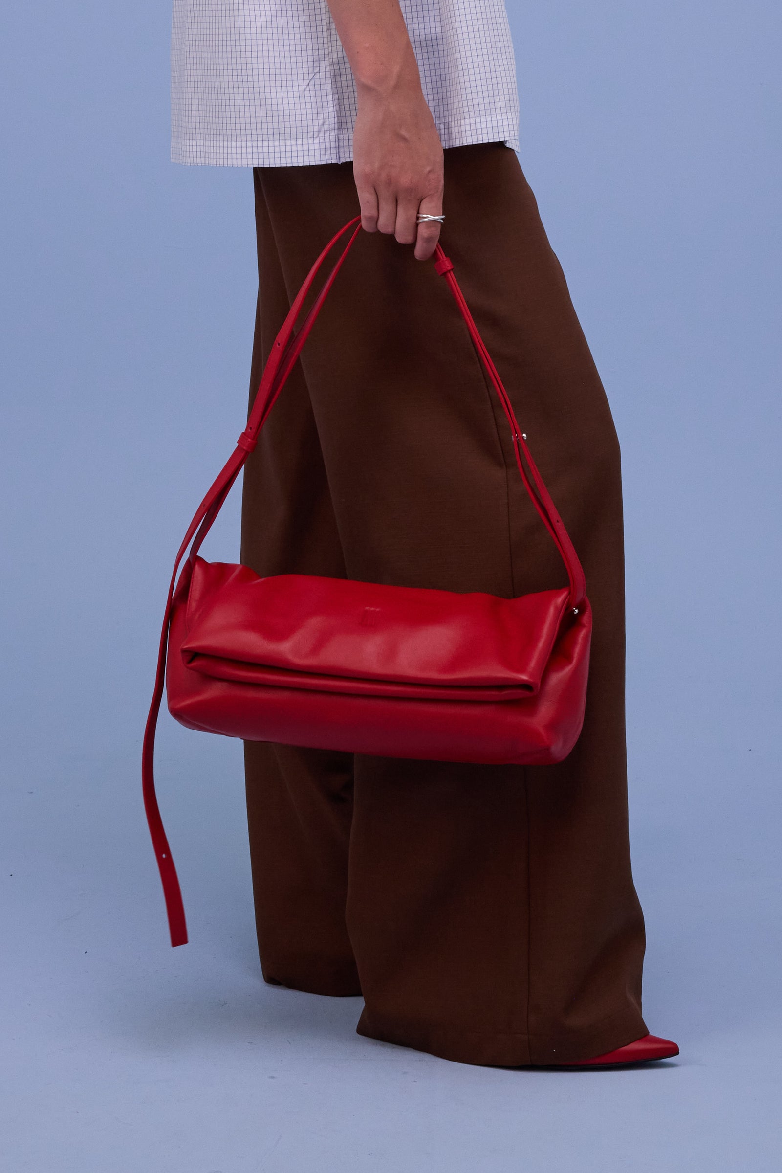 Gennaro handtas in red