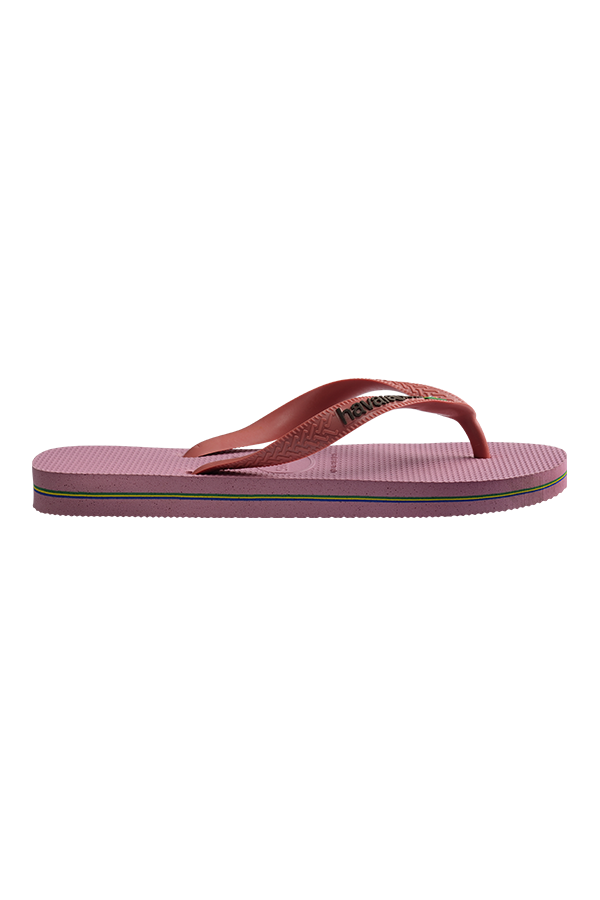 Havaianas | Brasil logo flip flop in chiffon rose