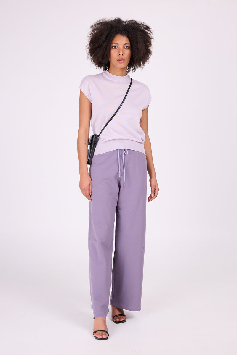 Zuka trousers in dusty violet