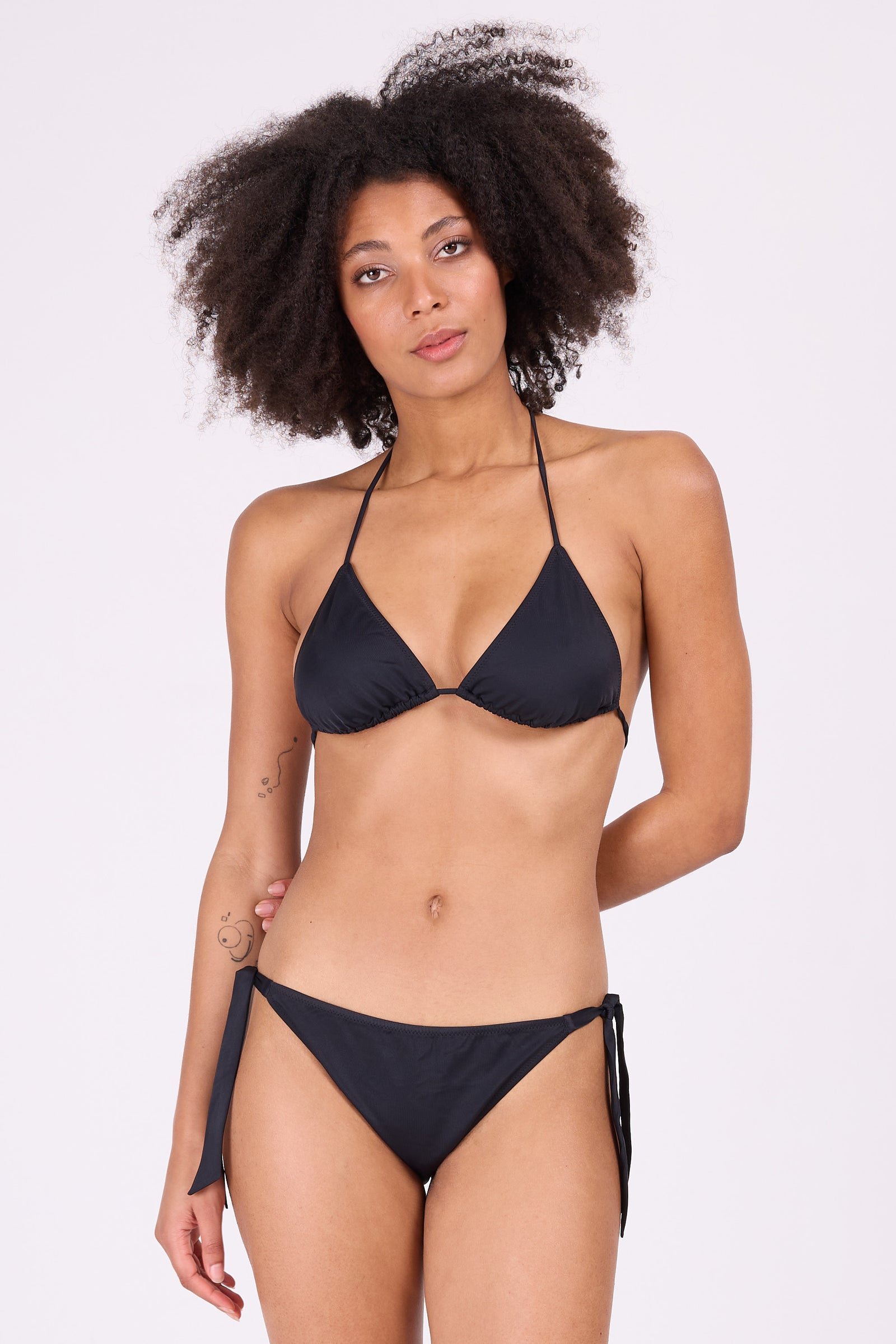 Black triangle bikini
