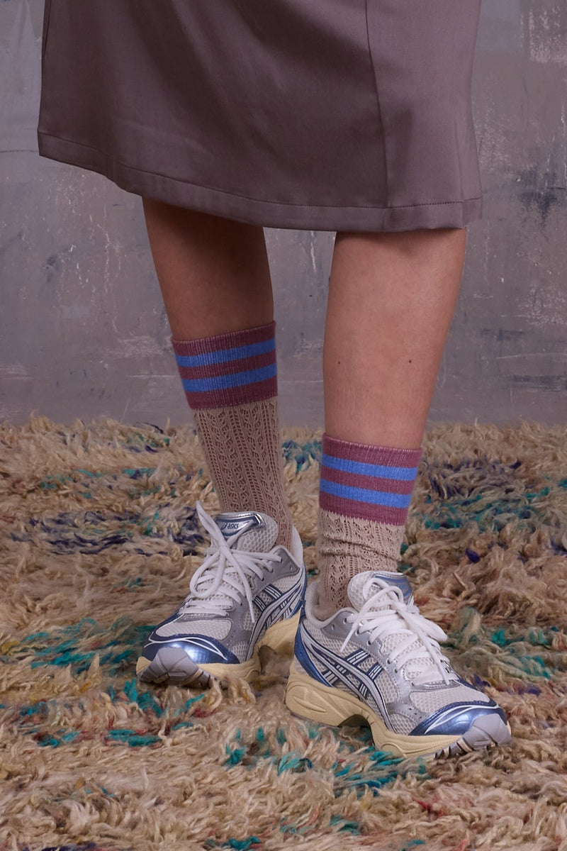 Gerco multi sand coloured sock