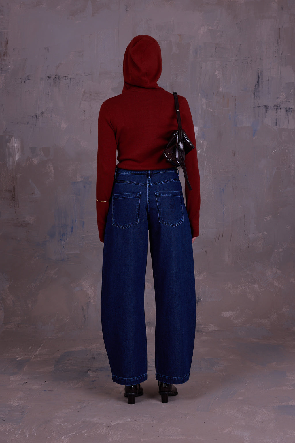 Gennaro Handtasche in Metallic-Grün