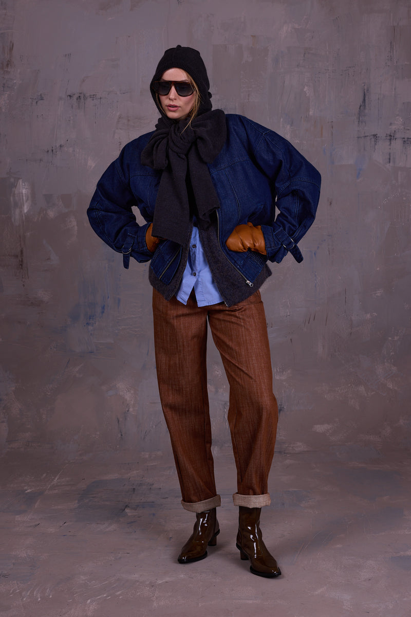 Gregory denim bomber jacket