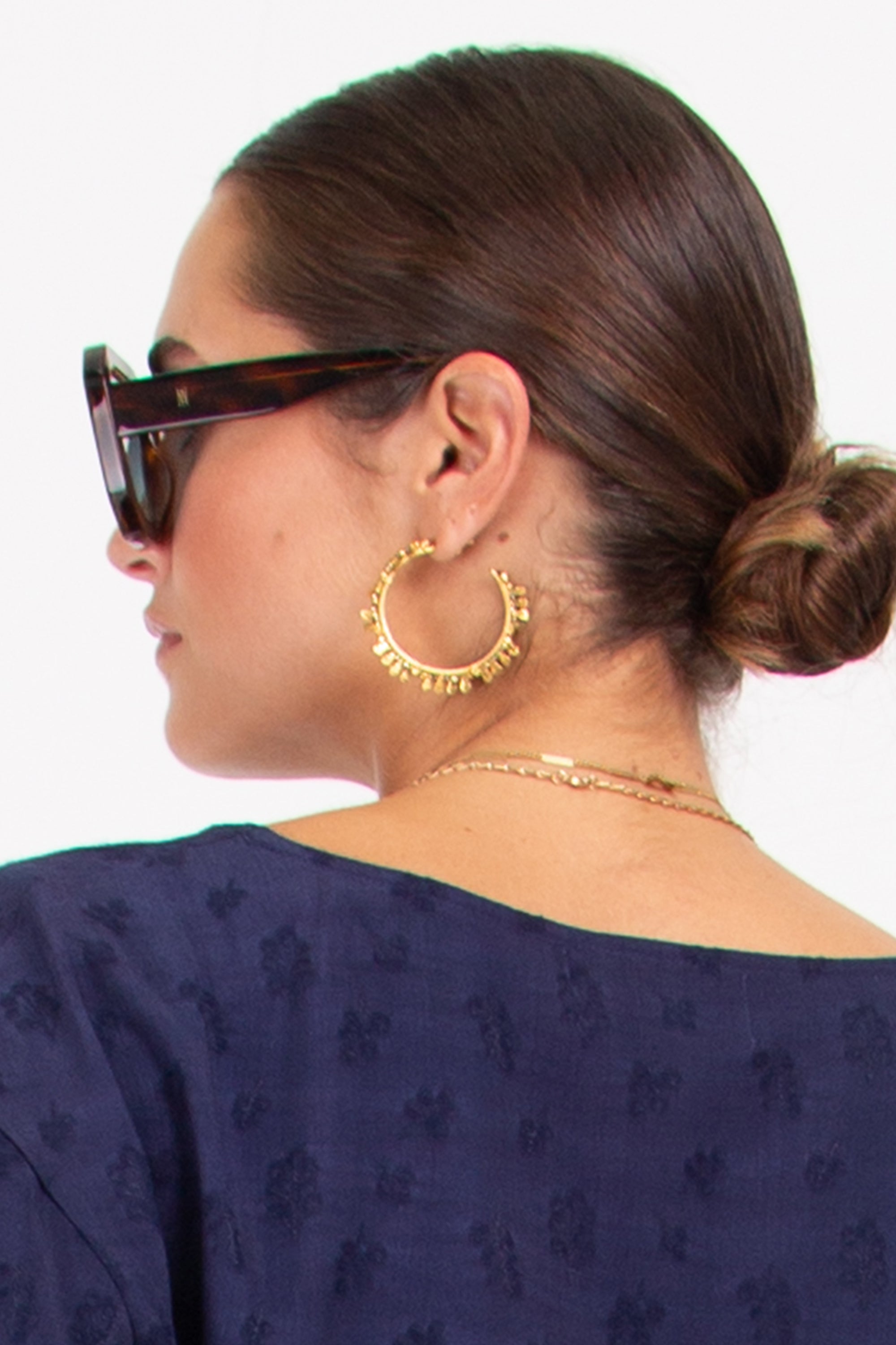 Onassis Sonnenbrille Schildpatt / Flasche