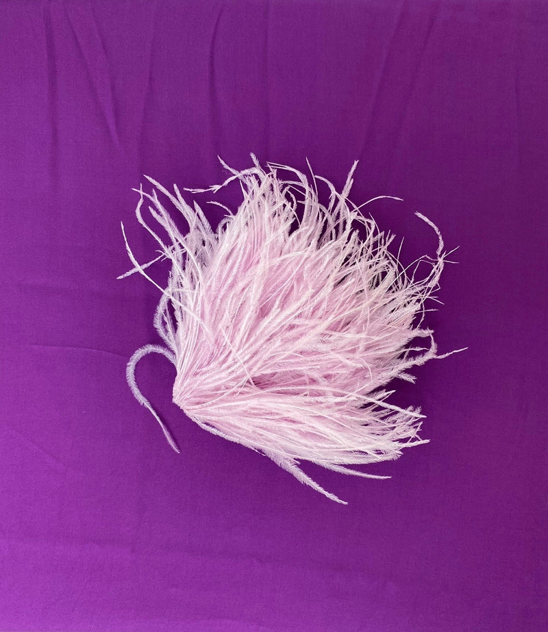 Zaza feathers brooche in lilac